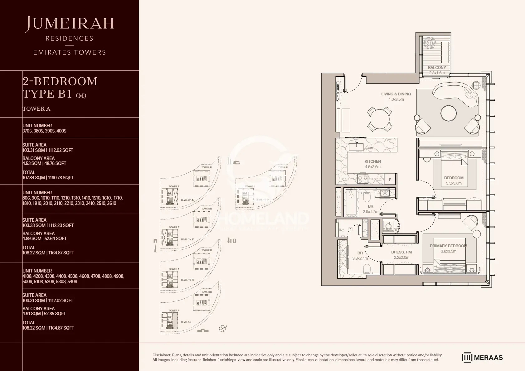 2 BR Type B1 M